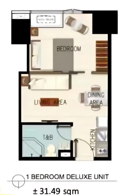 1br deluxe unit